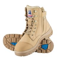 STEELBLUE STHN CROSS ZIP BOOT SAND SZ14 - 312661-140-SND