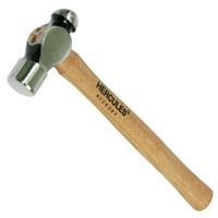 BALLPEIN HAMMER 12OZ HICKORY HANDLE 300M - HAMB-12WH