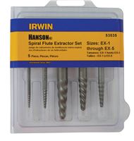 HANSON STRAIGHT FLUTE EXTRACTOR SET - HA53635