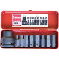 KOKEN IMP HEX BIT SKT SET 3/4DR 9PC - KOKEN16204AM